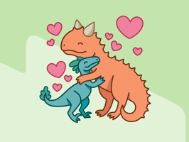 Life is just bigger and better when you're a dino