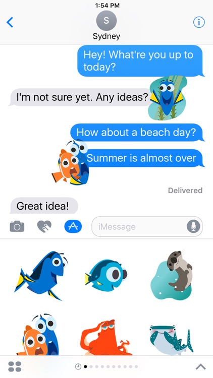 Disney Stickers: Finding Dory screenshot-0