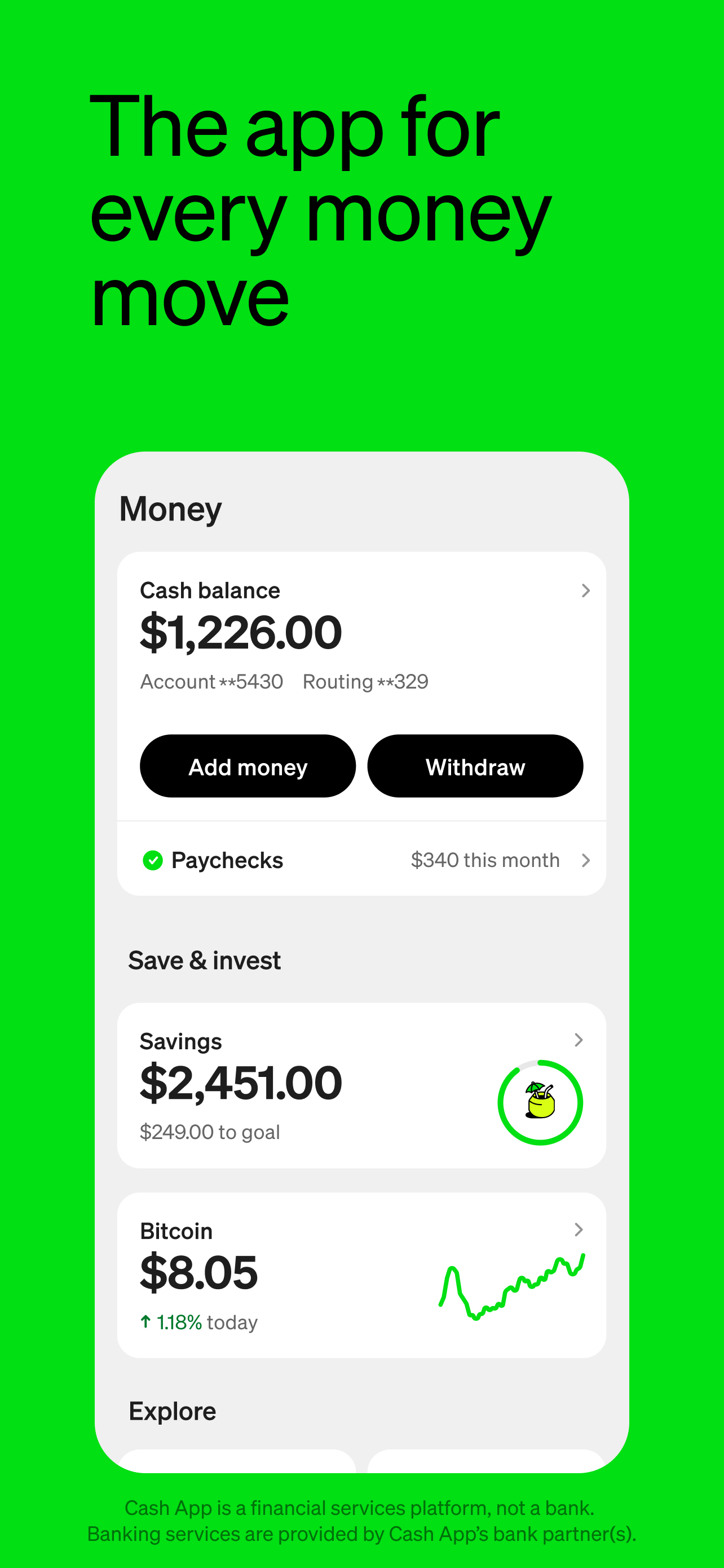 Cash App: Mobile Banking