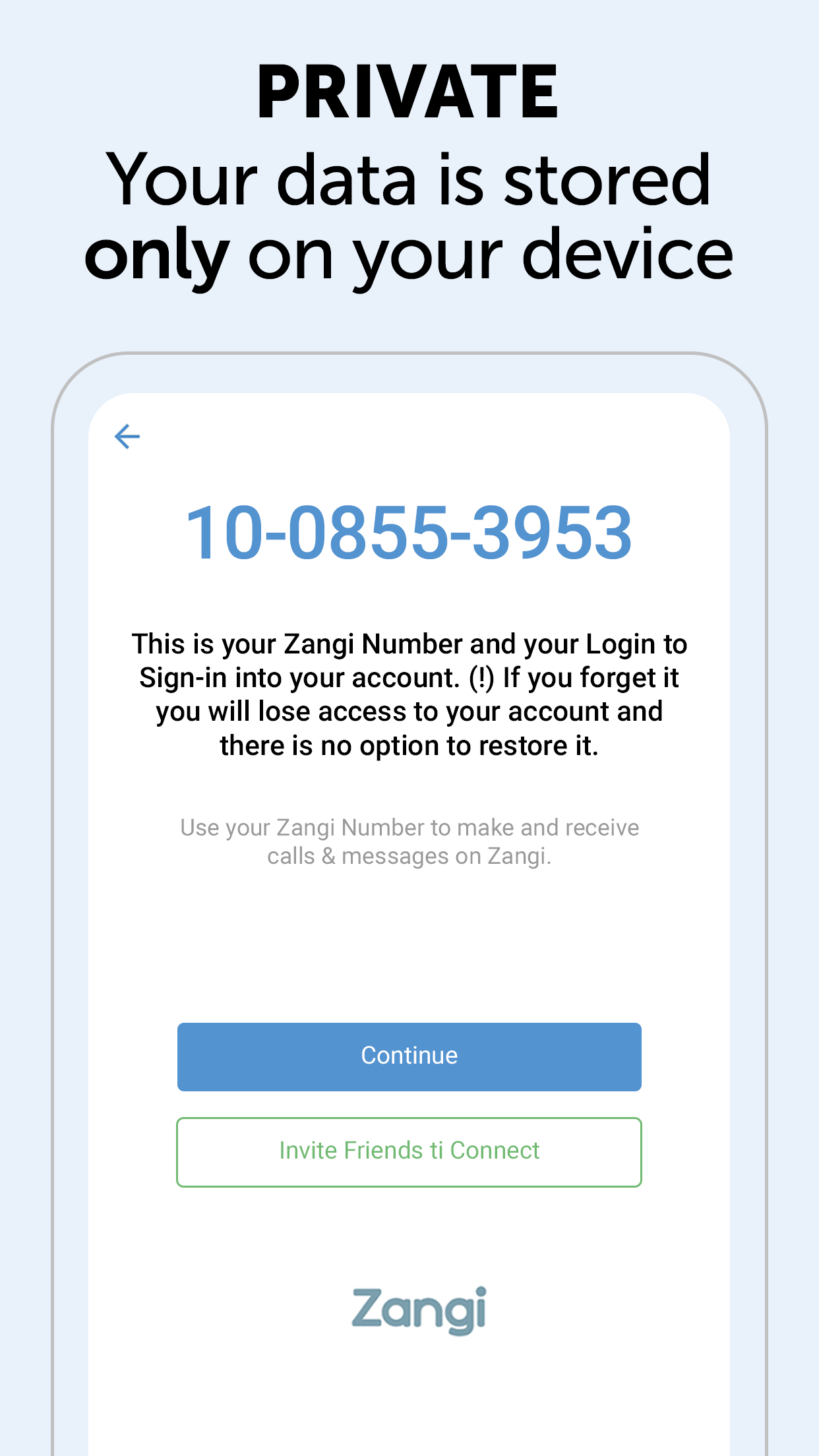 Zangi Private Messenger